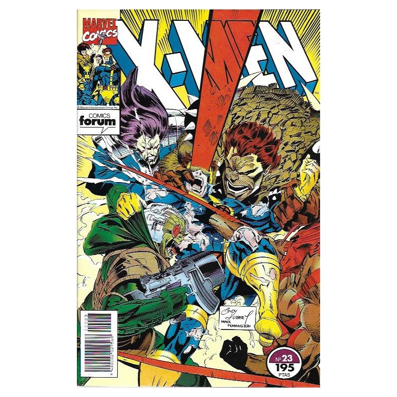 X-MEN VOL.1 Nº 23 ED.FORUM POR JIM LEE