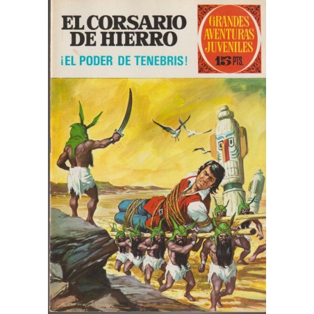 GRANDES AVENTURAS JUVENILES n. 13 EL CORSARIO DE HIERRO : EL PODER DE TENEBRIS