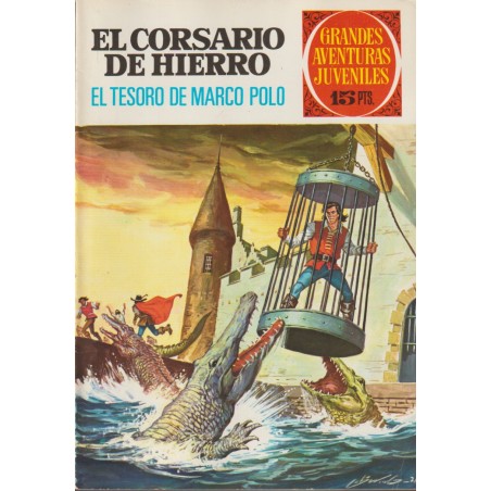 GRANDES AVENTURAS JUVENILES n. 11 EL CORSARIO DE HIERRO : EL TESORO DE MARCO POLO