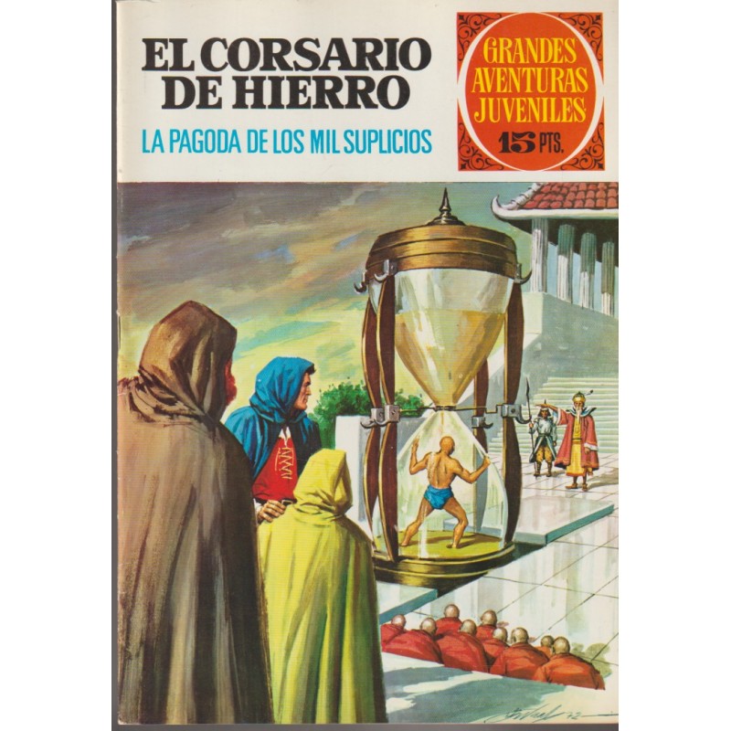 GRANDES AVENTURAS JUVENILES n. 17 EL CORSARIO DE HIERRO : LA PAGODA DE LOS MIL SUPLICIOS