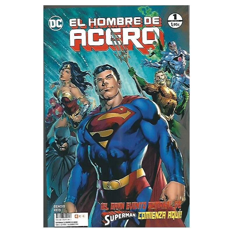 SUPERMAN EL HOMBRE DE ACERO Nº 1 POR BENDIS