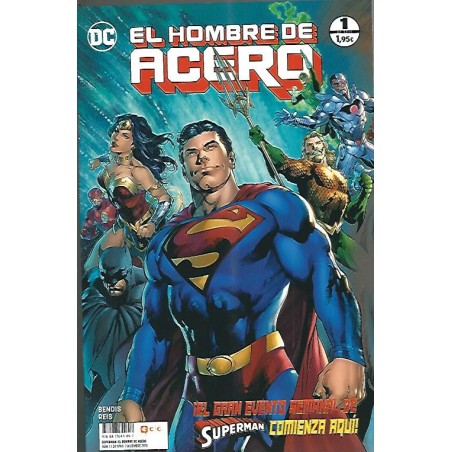 SUPERMAN EL HOMBRE DE ACERO Nº 1 POR BENDIS