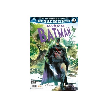 ALL STAR BATMAN Nº 15 UNIVERSO DC RENACIMIENTO ED.ECC COMIC-BOOK POR SCOTT SNYDER