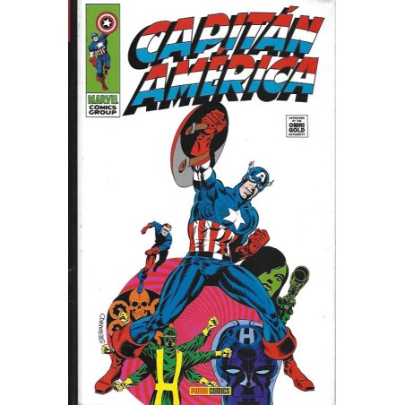 MARVEL GOLD CARTONE CAPITAN AMERICA COL.COMPLETA 6 VOLUMENES