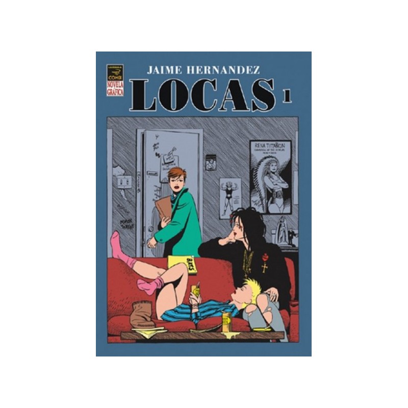 LOCAS POR JAIME HERNANDEZ COL.COMPLETA 3 VOLUMENES