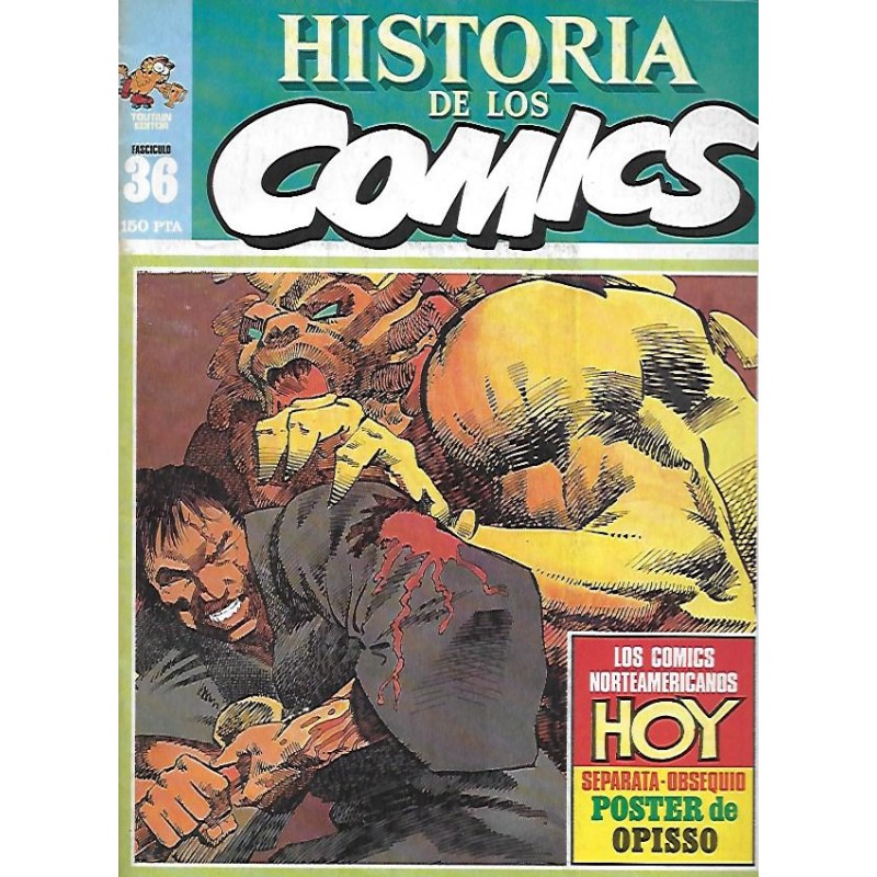 HISTORIA DE LOS COMICS Nº 36 ED.TOUTAIN