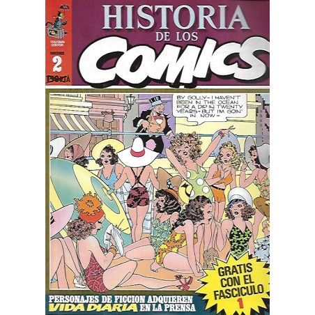 HISTORIA DE LOS COMICS Nº 2 ED.TOUTAIN