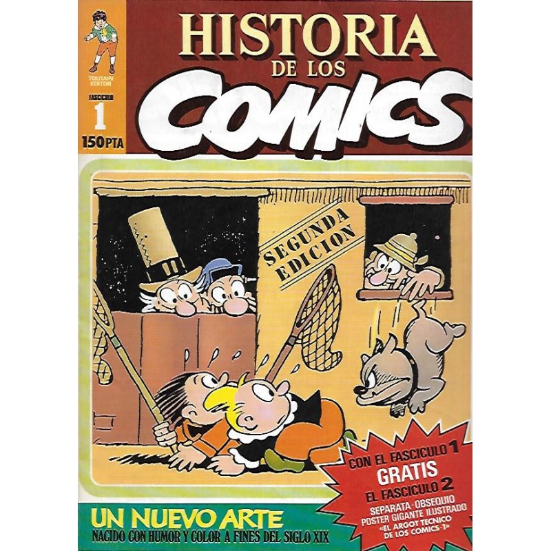 HISTORIA DE LOS COMICS Nº 1 Y 2 ED.TOUTAIN