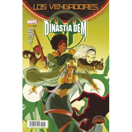 LOS VENGADORES VOL.4 Nº 62 ED.PANINI DINASTIA DE M  SECRET WARS