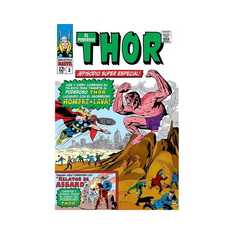 THOR VOL.1 Y 2 BIBLIOTECA MARVEL COLOR ED.PANINI