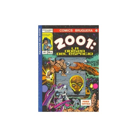 2001 LA ODISEA DEL ESPACIO Nº 1 AL 4 POR JACK KIRBY