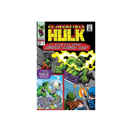 EL INCREIBLE HULK VOL.1 Y 2 NUEVA BIBLIOTECA MARVEL ED.PANINI COLOR