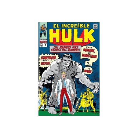 EL INCREIBLE HULK VOL.1 NUEVA BIBLIOTECA MARVEL ED.PANINI COLOR