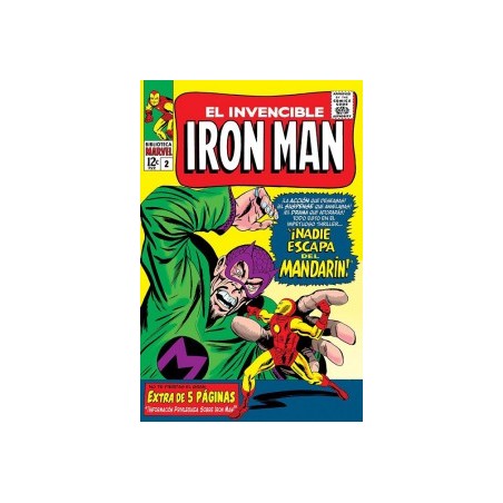 EL  INVENCIBLE IRON MAN VOL.2 NUEVA BIBLIOTECA MARVEL ED.PANINI COLOR