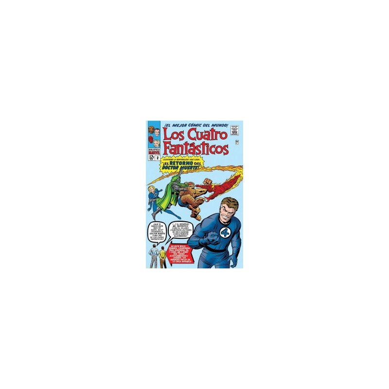 LOS CUATRO FANTASTICOS VOL.2 Y 3 NUEVA BIBLIOTECA MARVEL ED.PANINI COLOR
