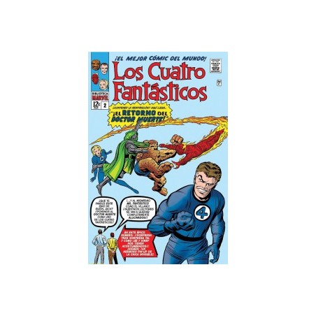 LOS CUATRO FANTASTICOS VOL.2 Y 3 NUEVA BIBLIOTECA MARVEL ED.PANINI COLOR