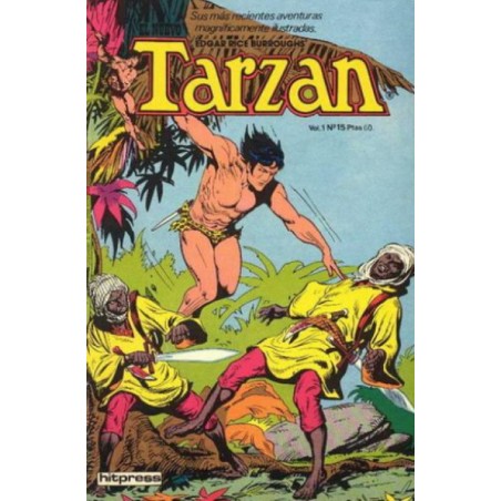 TARZAN Nº 15 ED.TOUTAIN / HITPRESS : CONTENIDO:  LAS TUMBAS DEL TERROR  Y EL HOMBRE PAJARO