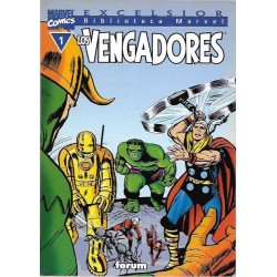 LOS VENGADORES Nº 1 AL 14 BIBLIOTECA MARVEL
