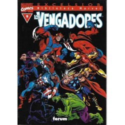 LOS VENGADORES Nº 1 AL 14 BIBLIOTECA MARVEL