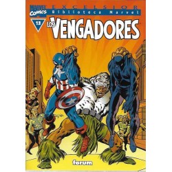 LOS VENGADORES Nº 1 AL 14 BIBLIOTECA MARVEL