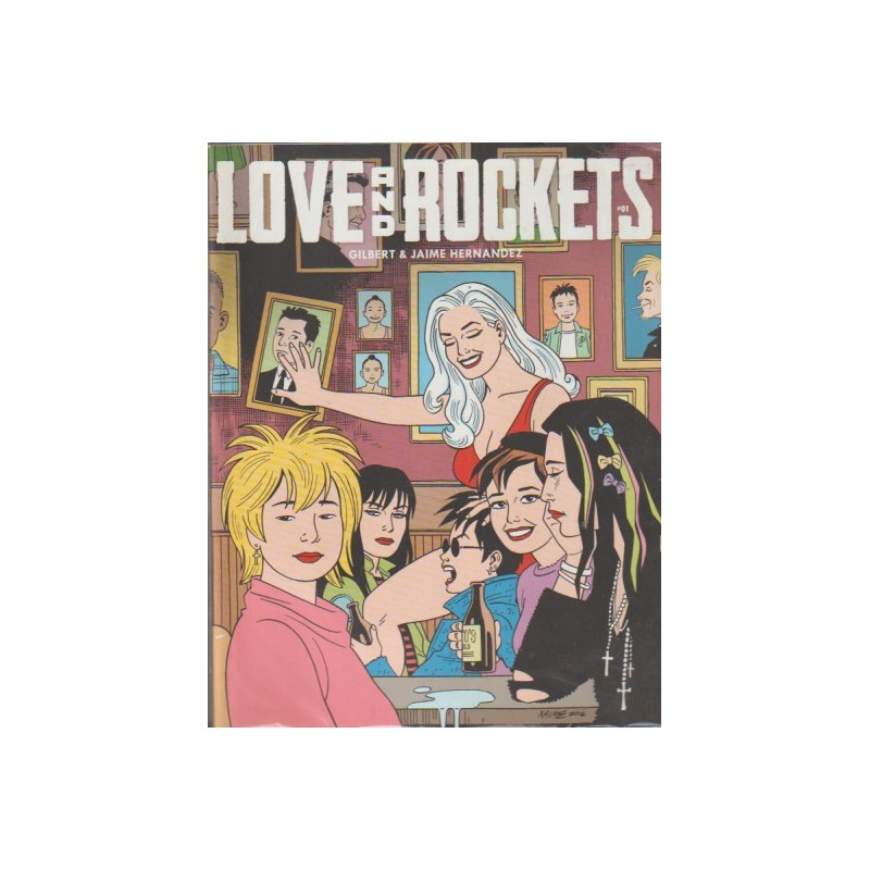 LOVE AND ROCKETS USA Nº 1 AL 4