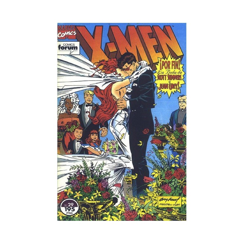 X-MEN VOL.1 Nº 29 ED.FORUM LA BODA DE SCOTT SUMMERS Y JEAN GREY