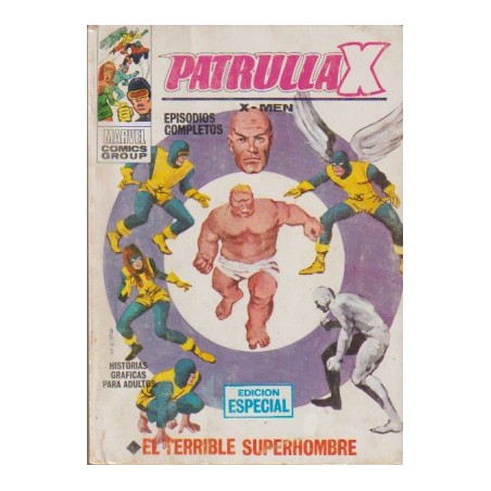 PATRULLA X Nº 3 ED.VERTICE VOL.1 : EL TERRIBLE SUPERHOMBRE