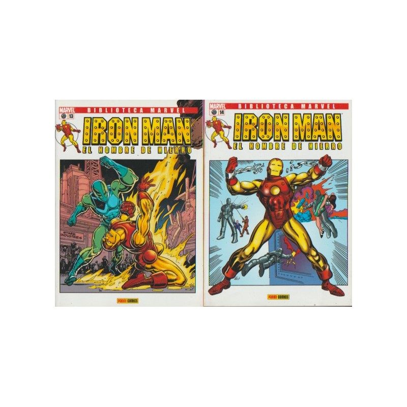 IRON MAN BIBLIOTECA MARVEL Nº 12 AL 14