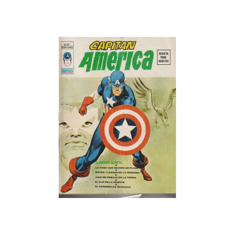 CAPITAN AMERICA Nº 1 ED.VERTICE VOL.2