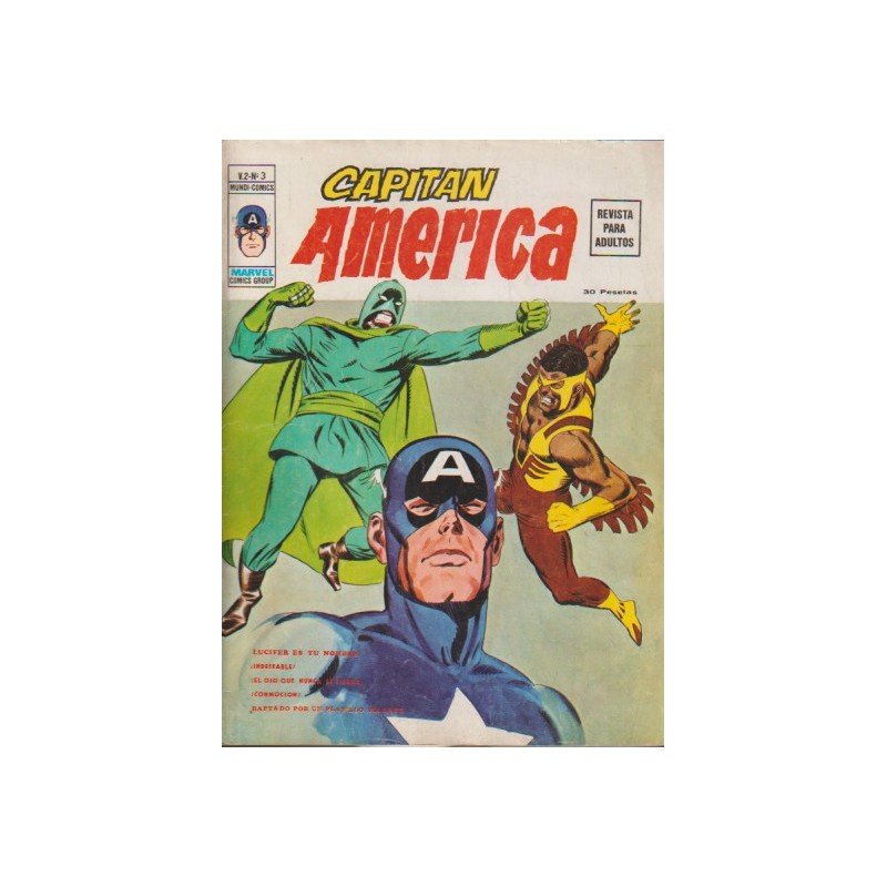 CAPITAN AMERICA Nº 3 ED.VERTICE VOL.2