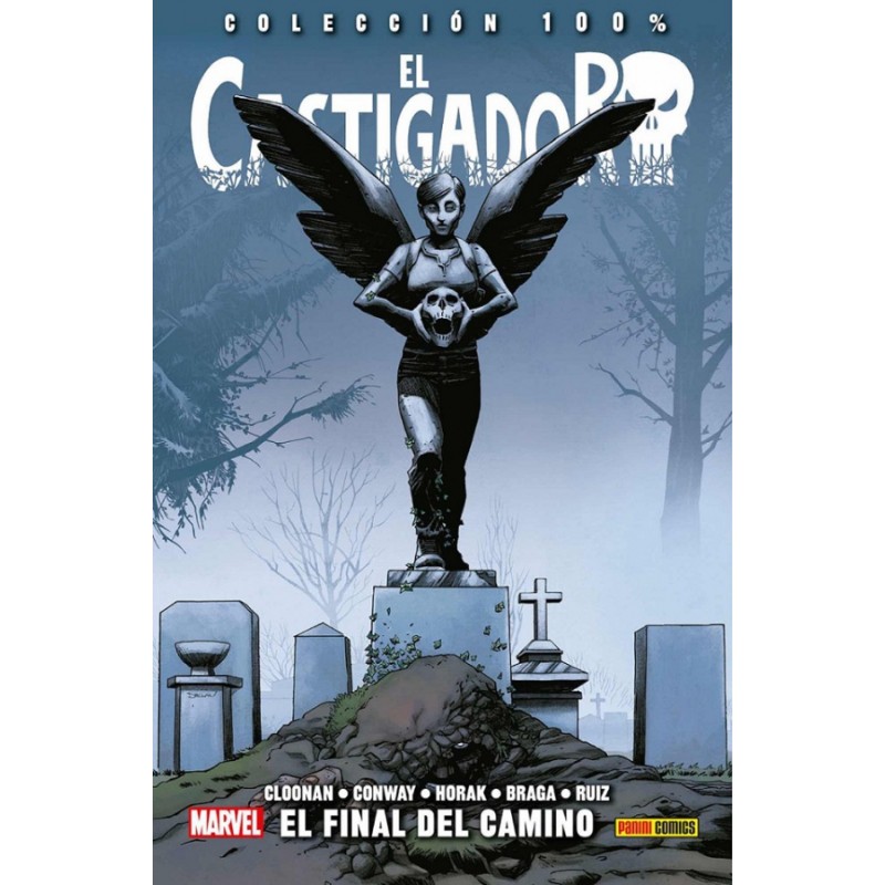 EL CASTIGADOR 1 Y 2 : EN LA CARRETERA Y EL FINAL DEL CAMINO , COLECCION 100% MARVEL CARTONE ED.PANINI