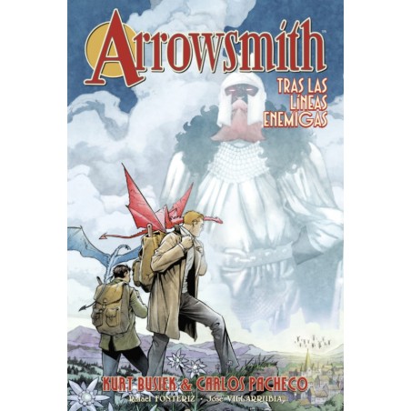 ARROWSMITH VOL.1 Y 2 : TAN ELEGANTES CON SUAS BONITOS UNIFORMES Y TRAS LAS LINEAS ENEMIGAS POR KURT BUSIEK Y CARLOS PACHECO
