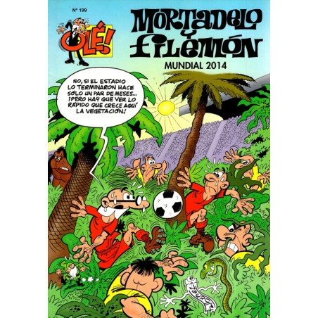 MORTADELO Y FILEMON Nº 199 : Mundial 2014, EDICIONES B , FORMATO GRANDE