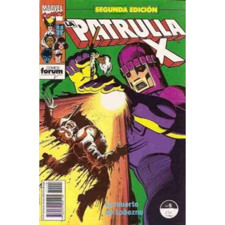 LA POATRULLA X VOL.1 Nº 1 AL 8 , 2 EDICION , EDITORIAL FORUM