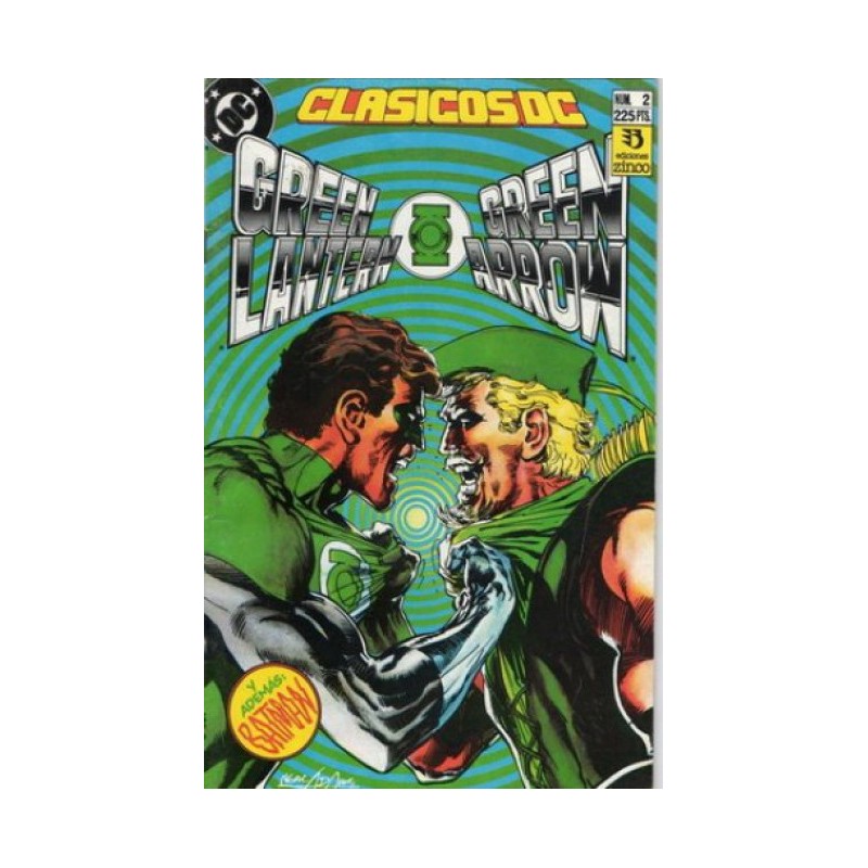Clasicos dc ed.zinco nº 1 al 10 ,Batman de Marshal Rogers y Green Lantern Green Arrow de Neal Adams