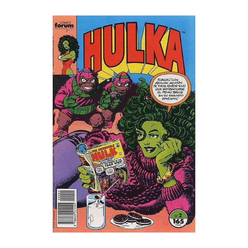 HULKA Nº 1 Y 2 POR JOHN BYRNE