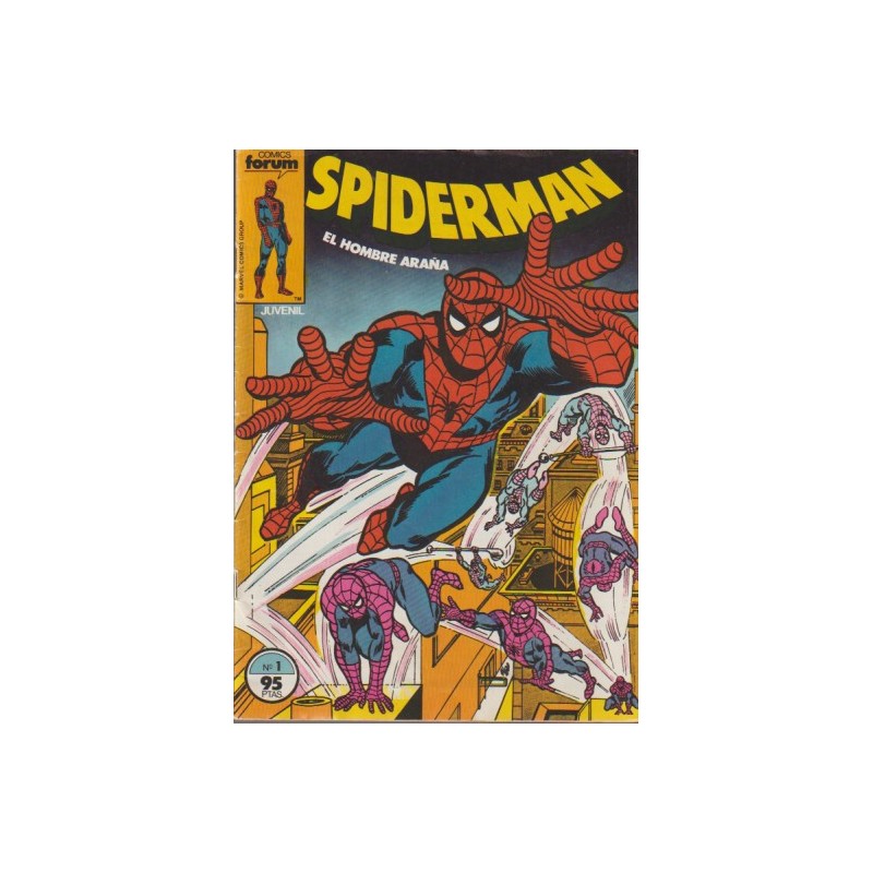 SPIDERMAN VOL.1 Nº 1 AL 75 ED.FORUM , EXCELENTE ESTADO DE CONSERVACION