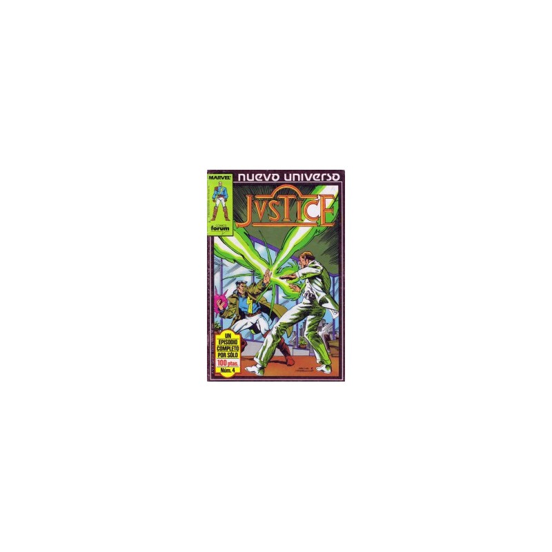 NUEVO UNIVERSO MARVEL -JUSTICE NUMEROS 1 AL 4
