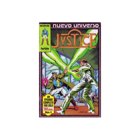 NUEVO UNIVERSO MARVEL -JUSTICE NUMEROS 1 AL 4