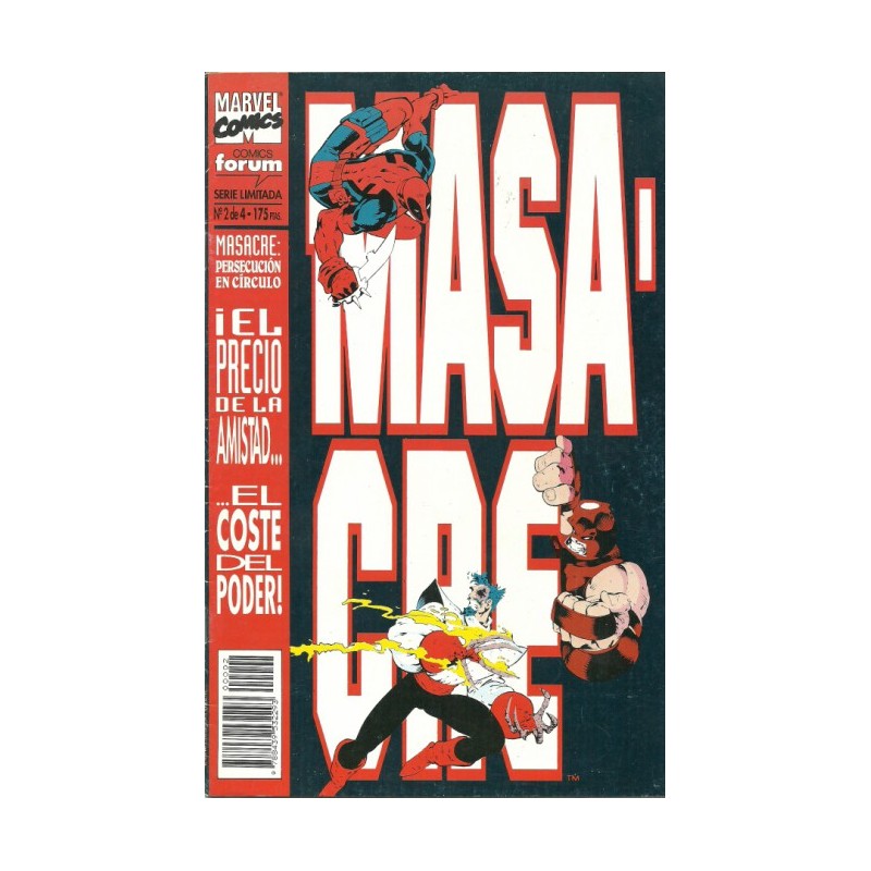 MASACRE 1ª SERIE Nº 1 Y 2 ED.FORUM