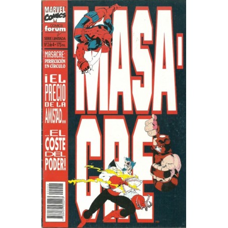 MASACRE 1ª SERIE Nº 1 Y 2 ED.FORUM