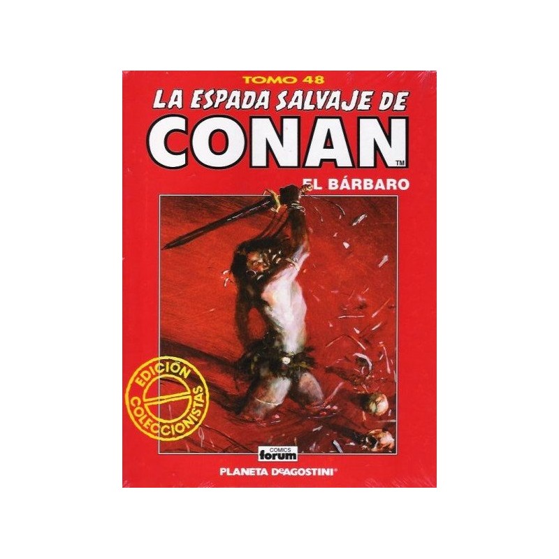 LA ESPADA SALVAJE DE CONAN nº 1 AL 48 COL.COMPLETA EDICION COLECCIONISTAS TOMOS ROJOS