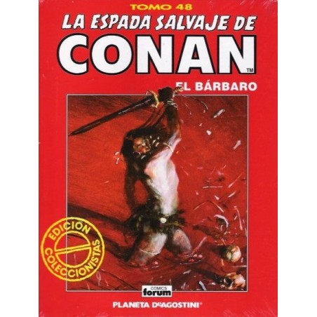 LA ESPADA SALVAJE DE CONAN nº 1 AL 48 COL.COMPLETA EDICION COLECCIONISTAS TOMOS ROJOS