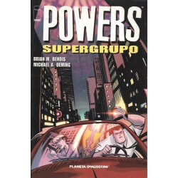 POWERS EDITORIAL PLANETA TOMOS 1 AL 4 : quien mato a retro girl ?, juego de rol , muertes insignificantes y supergrupo