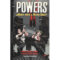 POWERS EDITORIAL PLANETA TOMOS 1 AL 4 : quien mato a retro girl ?, juego de rol , muertes insignificantes y supergrupo