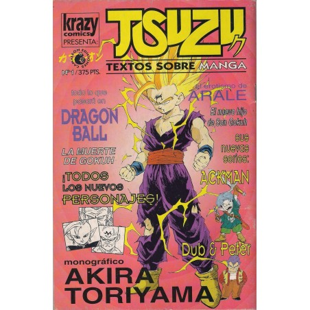 TSUZUKI COL.COMPLETA 3 EJEMPLARES TEXTOS SOBRE MANGA