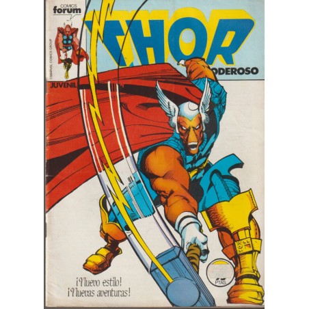 THOR VOL.1 Nº 25 ED.FORUM , BUEN ESTADO PERO PROCEDENTE DE RETAPADO