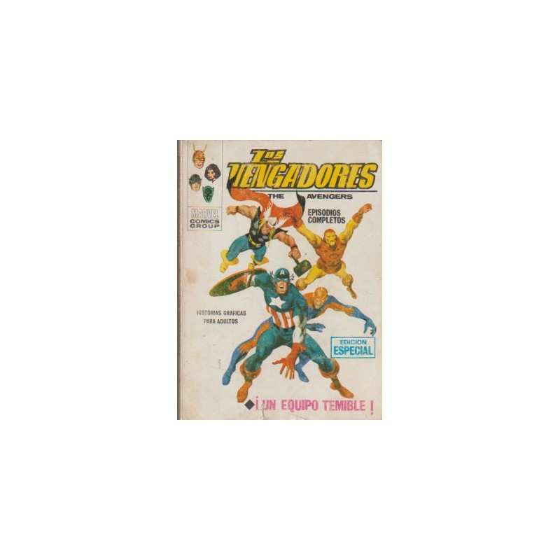 LOS VENGADORES ED.VERTICE VOL.1 Nº 2 : UN EQUIPO TEMIBLE