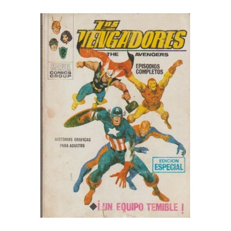 LOS VENGADORES ED.VERTICE VOL.1 Nº 2 : UN EQUIPO TEMIBLE