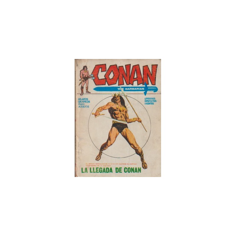 CONAN EL BARBARO VOL.1 Nº 1 ED.VERTICE : LA LLEGADA DE CONAN